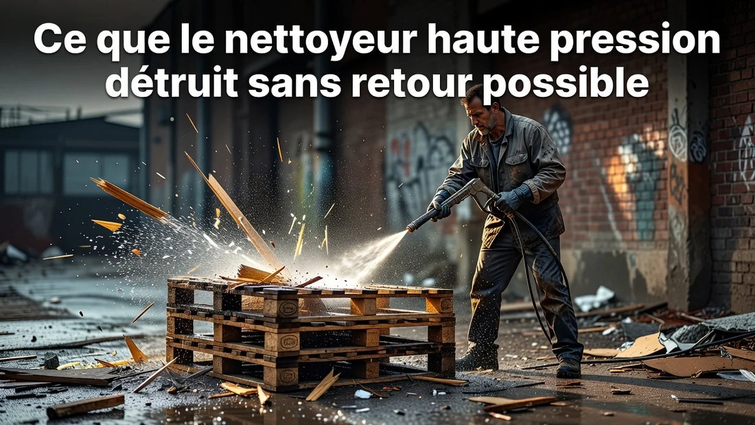 Professional header image for industry analysis: Ce que le nettoyeur haute pression détruit sans retour po...